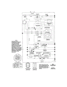 Schematic Diagram parts for Craftsman Front-Engine Lawn Tractor 917289280 from AppliancePartsPros.com