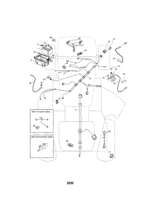 Electrical parts for Craftsman Front-Engine Lawn Tractor 917289281 from AppliancePartsPros.com