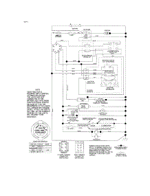 Schematic Diagram parts for Craftsman Front-Engine Lawn Tractor 917289281 from AppliancePartsPros.com