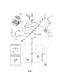Electrical parts for Craftsman Front-Engine Lawn Tractor 917289283 from AppliancePartsPros.com