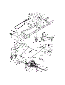 Ground Drive parts for Craftsman Front-Engine Lawn Tractor 917289283 from AppliancePartsPros.com