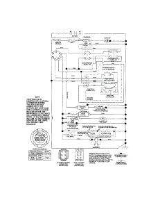 Schematic Diagram parts for Craftsman Front-Engine Lawn Tractor 917289283 from AppliancePartsPros.com