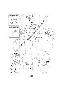 Electrical parts for Craftsman Front-Engine Lawn Tractor 917289340 from AppliancePartsPros.com