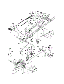 Ground Drive parts for Craftsman Front-Engine Lawn Tractor 917289340 from AppliancePartsPros.com