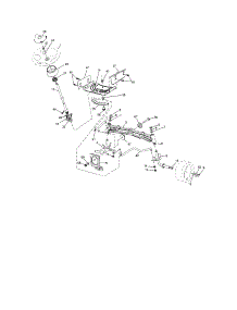 Steering parts for Craftsman Front-Engine Lawn Tractor 917289340 from AppliancePartsPros.com