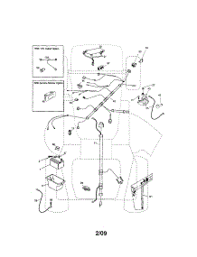 Electrical parts for Craftsman Front-Engine Lawn Tractor 917289341 from AppliancePartsPros.com