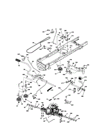 Ground Drive parts for Craftsman Front-Engine Lawn Tractor 917289344 from AppliancePartsPros.com