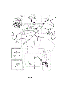 Electrical parts for Craftsman Front-Engine Lawn Tractor 917289361 from AppliancePartsPros.com
