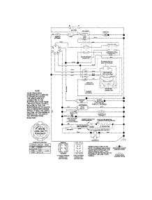 Schematic Diagram parts for Craftsman Front-Engine Lawn Tractor 917289362 from AppliancePartsPros.com