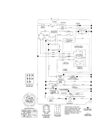 Schematic Diagram parts for Craftsman Front-Engine Lawn Tractor 917289450 from AppliancePartsPros.com