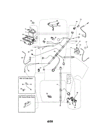 Electrical parts for Craftsman Front-Engine Lawn Tractor 917289451 from AppliancePartsPros.com