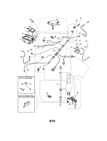 Electrical parts for Craftsman Front-Engine Lawn Tractor 917289452 from AppliancePartsPros.com