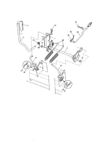 Lift parts for Craftsman Front-Engine Lawn Tractor 917289453 from AppliancePartsPros.com