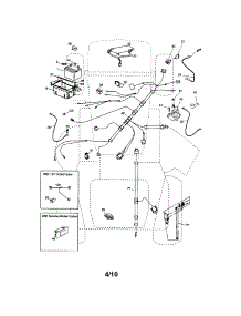 Electrical parts for Craftsman Front-Engine Lawn Tractor 917289472 from AppliancePartsPros.com