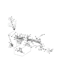 Steering parts for Craftsman Front-Engine Lawn Tractor 917289480 from AppliancePartsPros.com