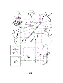 Electrical parts for Craftsman Front-Engine Lawn Tractor 917289482 from AppliancePartsPros.com