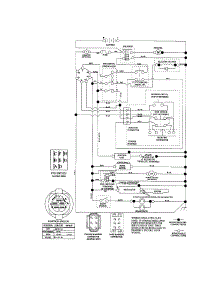 Schematic Diagram parts for Craftsman Front-Engine Lawn Tractor 917289550 from AppliancePartsPros.com