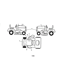 Decals parts for Husqvarna Front-Engine Lawn Tractor 917289570 from AppliancePartsPros.com