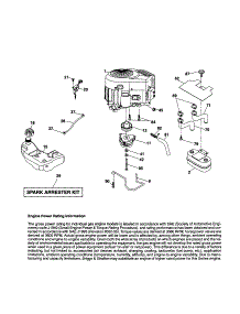 Engine parts for Husqvarna Front-Engine Lawn Tractor 917289570 from AppliancePartsPros.com