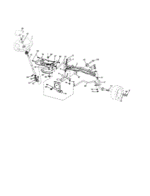 Steering parts for Husqvarna Front-Engine Lawn Tractor 917289570 from AppliancePartsPros.com
