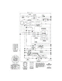 Schematic Diagram parts for Craftsman Front-Engine Lawn Tractor 917289720 from AppliancePartsPros.com