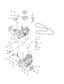 Hydraulic Pump - Motor parts for Craftsman Rear-Engine Riding Mower 917289820 from AppliancePartsPros.com