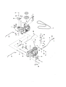 Hydraulic Pump / Motor parts for Craftsman Rear-Engine Riding Mower 917289821 from AppliancePartsPros.com