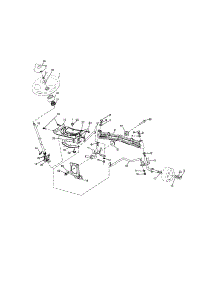 Steering parts for Craftsman Front-Engine Lawn Tractor 917289900 from AppliancePartsPros.com