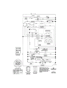 Schematic Diagram parts for Craftsman Front-Engine Lawn Tractor 917289900 from AppliancePartsPros.com
