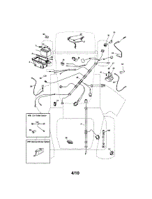 Electrical parts for Craftsman Front-Engine Lawn Tractor 917289902 from AppliancePartsPros.com