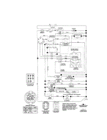 Schematic Diagram parts for Craftsman Front-Engine Lawn Tractor 917289902 from AppliancePartsPros.com