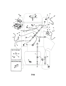 Electrical parts for Craftsman Front-Engine Lawn Tractor 917289903 from AppliancePartsPros.com