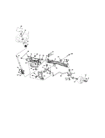 Steering parts for Craftsman Front-Engine Lawn Tractor 917289903 from AppliancePartsPros.com