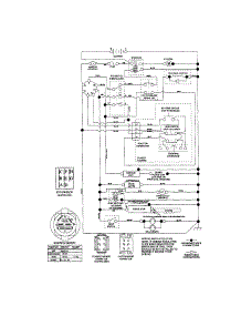 Schematic Diagram parts for Craftsman Front-Engine Lawn Tractor 917289903 from AppliancePartsPros.com