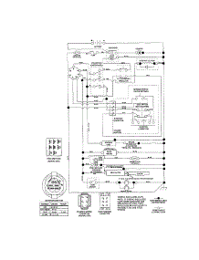 Schematic Diagram parts for Craftsman Front-Engine Lawn Tractor 917289904 from AppliancePartsPros.com