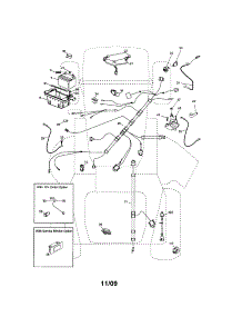 Electrical parts for Craftsman Front-Engine Lawn Tractor 917289910 from AppliancePartsPros.com