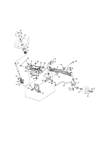 Steering parts for Craftsman Front-Engine Lawn Tractor 917289910 from AppliancePartsPros.com