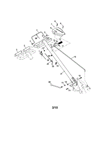 Handles parts for Craftsman Rear-Tine Tiller 917290021 from AppliancePartsPros.com