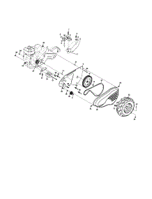 Mainframe, Left Side parts for Craftsman Rear-Tine Tiller 917290021 from AppliancePartsPros.com