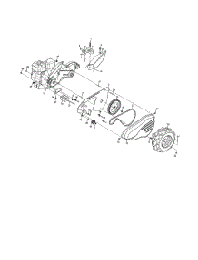 Mainframe, Left Side parts for Craftsman Rear-Tine Tiller 917290023 from AppliancePartsPros.com