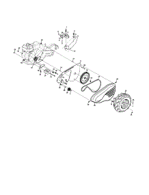 Mainframe, Left Side parts for Craftsman Rear-Tine Tiller 917290031 from AppliancePartsPros.com
