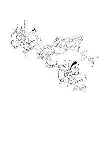 Tine parts for Craftsman Rear-Tine Tiller 917290032 from AppliancePartsPros.com
