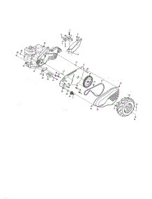 Mainframe, Left Side parts for Craftsman Rear-Tine Tiller 917290034 from AppliancePartsPros.com