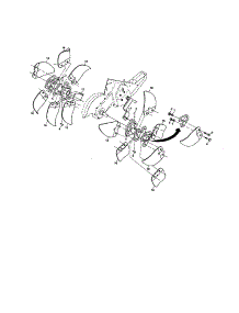 Tine Assembly parts for Craftsman Rear-Tine Tiller 917290041 from AppliancePartsPros.com