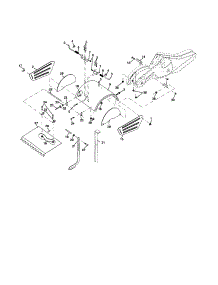 Tine Shield parts for Craftsman Rear-Tine Tiller 917290042 from AppliancePartsPros.com