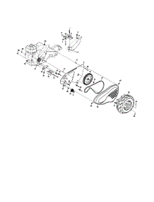 Mainframe, Left Side parts for Craftsman Rear-Tine Tiller 917290045 from AppliancePartsPros.com