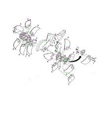 Tine parts for Craftsman Rear-Tine Tiller 917290046 from AppliancePartsPros.com