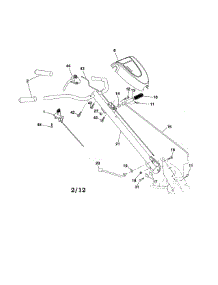 Handles parts for Craftsman Rear-Tine Tiller 917290047 from AppliancePartsPros.com