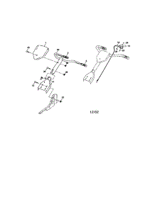 Handles parts for Craftsman Front-Tine Tiller 917291480 from AppliancePartsPros.com