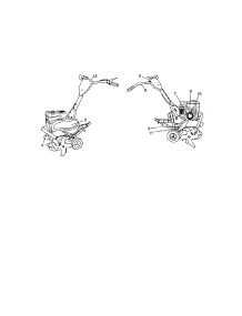 Decals parts for Craftsman Front-Tine Tiller 917291480 from AppliancePartsPros.com